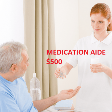 medication aide certification online