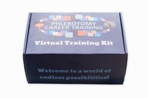 Phlebotomy Class Virtual Simulation Kit Box Outside