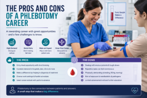 Pros and Cons of Being a Phlebotomist